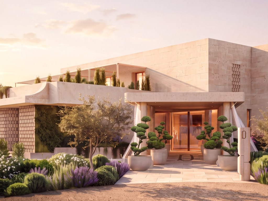 Delano Puglia in Monopoli: rendering of the new hotel